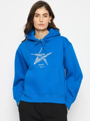 Women Oversized  Cotton Hooded Sweatshirt